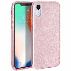 Etui IPHONE 13 PRO Brokat Glitter różowe