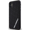 Karl Lagerfeld KLHCN613DMKRLK iPhone 11 / Xr 6.1&quot; black/black hardcase 3D Rubber Multi Logo