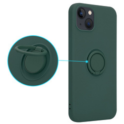 Etui Silicon Ring do Iphone 11 zielony