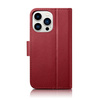 iCarer Wallet Case 2in1 iPhone 14 Pro Max Leather Flip Cover Anti-RFID red (WMI14220728-RD)