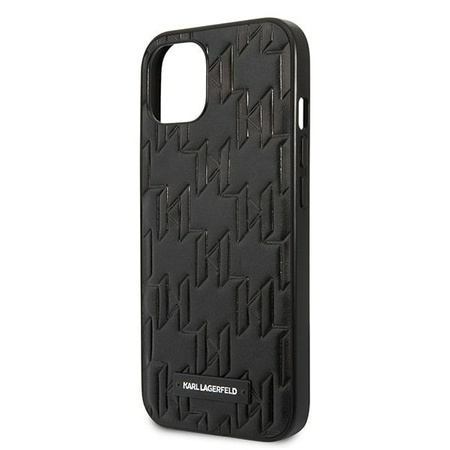 Karl Lagerfeld KLHCP13SMNMP1K iPhone 13 mini 5,4" hardcase czarny/black Monogram Plaque