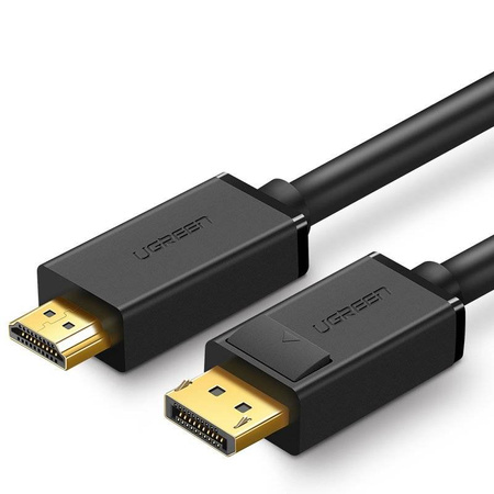 Ugreen kabel przewód HDMI - DisplayPort 4K 30 Hz 32 AWG 1,5 m czarny (DP101 10239)