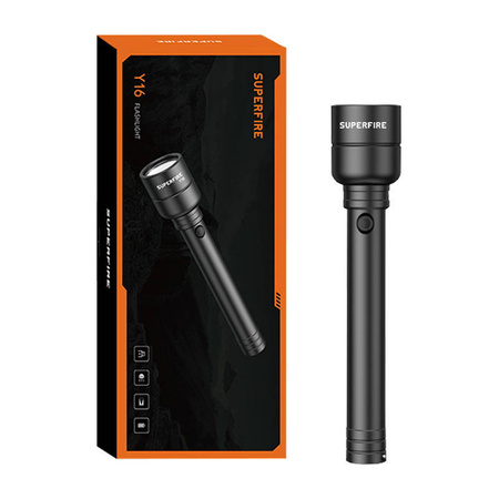 Superfire flashlight Y16, 1700lm, USB-C