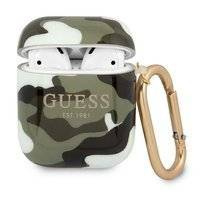 Guess GUA2UCAMA AirPods cover zielony/khaki Camo Collection