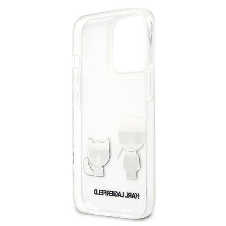 Karl Lagerfeld KLHCP13XCKTR iPhone 13 Pro Max 6,7" hardcase Transparent Karl & Choupette