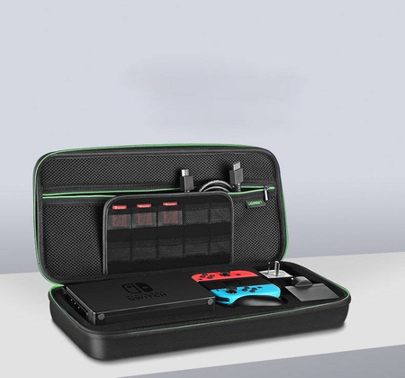 Ugreen etui pudełko na Nintendo Switch i akcesoria S 26,5 x 10 x 13,5 cm czarny (50275 LP145)