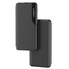 Eco Leather View Case Cover for Xiaomi Redmi Note 12 5G / Poco X5 5G with Flip Stand Black