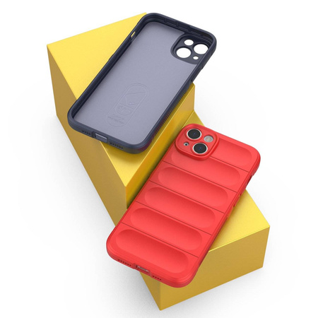 Magic Shield Case Hülle für iPhone 14 Plus flexible gepanzerte Hülle rot