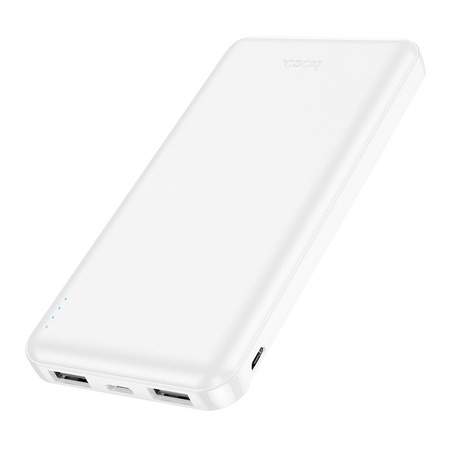 HOCO powerbank 10000 mAh 2,1A J100 biały