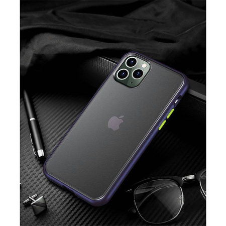 Etui HUAWEI P40 LITE matowe Matt Case niebieskie