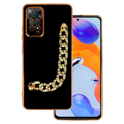 Trend Case do Xiaomi Redmi Note 11 Pro/Note 11 Pro 5G wzór 4 czarny