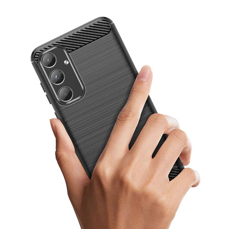 Carbon Case für Samsung Galaxy A55 - schwarz