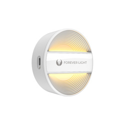 Lampka nocna LED PURE FLC-20 ALMA PIR okrągła biała 500mAh Forever Light