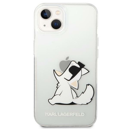 Karl Lagerfeld KLHCP14MCFNRC iPhone 14 Plus 6,7" hardcase przeźroczysty/transparent Choupette Fun