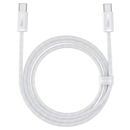 Kabel USB-C do USB-C Baseus Dynamic, 100W, 1m (biały)