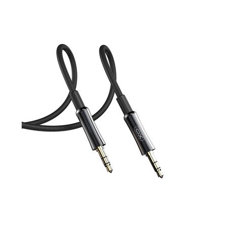 XO kabel audio NB-R255C jack 3,5mm - jack 3,5mm 1,0m czarny