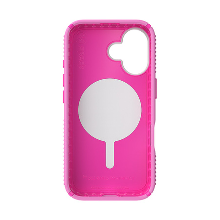 Speck Presidio2 Grip ClickLock & MagSafe - Etui iPhone 16 (True Pink / Shocking Pink / White)