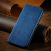 Magnet Fancy Case for Samsung Galaxy S23+ flip cover wallet stand blue