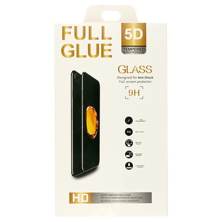 Hartowane szkło Full Glue 5D do HUAWEI NOVA 7 SE/P40 LITE 5G CZARNY