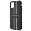 Guess GUHMN61P4RPSK iPhone 11 / Xr black/black hardcase 4G Printed Stripes MagSafe