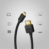 Ugreen kabel przewód HDMI - micro HDMI 19 pin 2.0v 4K 60Hz 30AWG 1,5m czarny (30102)