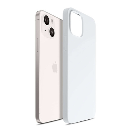 Apple iPhone 14 - 3mk Hardy Silicone MagCase White