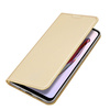 Dux Ducis Skin Pro Hülle für Xiaomi Redmi 11A / Poco C55 / Redmi 12C Cover Flip Card Wallet Stand Gold