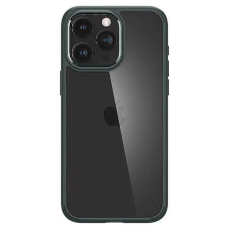 Spigen Ultra Hybrid-Hülle für iPhone 15 Pro Max – dunkelgrün