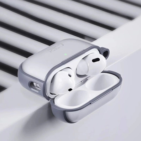 Etui Tech-Protect MagMat na Apple AirPods Pro 1 / 2 - szare