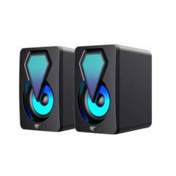 Havit SK210mini PRO computer speakers 2.0 RGB (black)