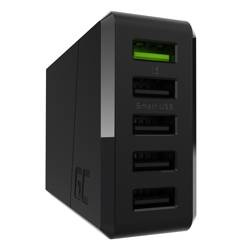 Green Cell ChargeSource 5 - Ładowarka sieciowa 5xUSB 52W Ultra Charge, Smart Charge