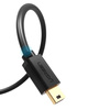 Ugreen kabel przewód USB - mini USB 480 Mbps 3 m czarny (US132 10386)