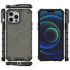 Honeycomb Case armor cover with TPU Bumper for iPhone 13 Pro Max black