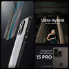 Spigen ULTRA HYBRID IPHONE 15 PRO MATTSCHWARZ