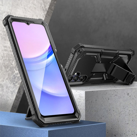 IBLSN ArmorBox Supcase Hülle für Samsung Galaxy A15 4G / 5G – Schwarz