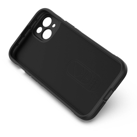 Magic Shield Case Hülle für iPhone 14 Plus flexible gepanzerte Hülle schwarz