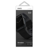 UNIQ pasek Straden Apple Watch Series 4/5/6/7/SE 42/44/45mm. Leather Hybrid Strap czarny/black