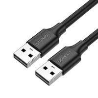 Ugreen kabel przewód USB 2.0 (męski) - USB 2.0 (męski) 1,5 m czarny (US128 10310)