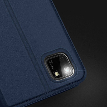 Etui HUAWEI Y5P / HONOR 9S z klapką Dux Ducis skórzane Skin Leather granatowy