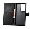 iCarer Wallet Case for Samsung Galaxy S23 Ultra leather case wallet black