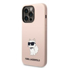 Karl Lagerfeld Silicone NFT Choupette - Etui iPhone 14 Pro (różowy)