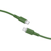 Acefast cable USB Type C - USB Type C 1.2m, 60W (20V / 3A) green (C2-03 oliver green)