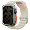 Skinarma pasek Shokku Apple Watch         45/44/42mm beżowy/beige