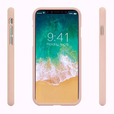 Etui IPHONE 12 / IPHONE 12 PRO (6,1'') Soft Jelly Case piaskowe