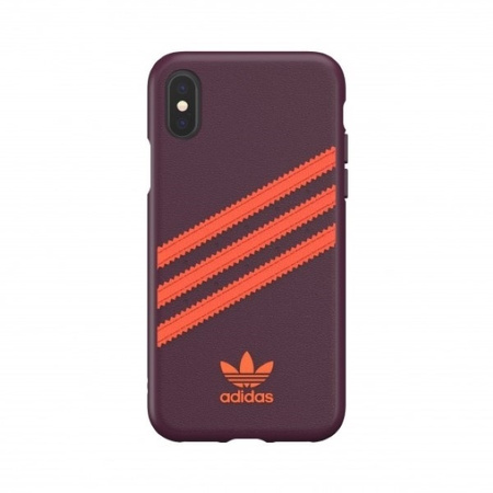 Original Case IPHONE X / XS Adidas OR Moulded Case PU 40561 maroon