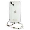 Guess GUHCP13MKPSWH iPhone 13 6.1 &quot;Transparent hardcase White Pearl