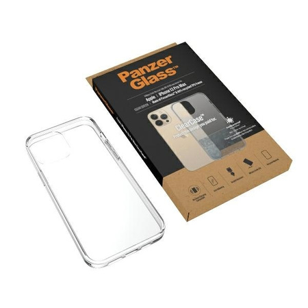 Case IPHONE 13 PRO MAX PanzerGlass ClearCase Antibacterial Military (0314) Grade Clear