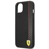 Original Case IPHONE 14 PLUS Ferrari Hardcase Carbon (FEHCP14MAXBK) black