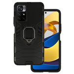 Ring Armor Case do Xiaomi Poco M4 Pro 5G Czarny