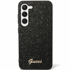 Oryginalne Etui GUESS Hardcase GUHCS24SHGGSHK do Samsung S24 (Glitter Script / czarny)